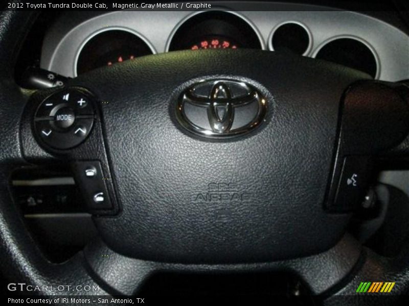 Magnetic Gray Metallic / Graphite 2012 Toyota Tundra Double Cab