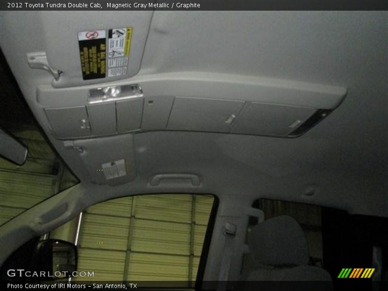 Magnetic Gray Metallic / Graphite 2012 Toyota Tundra Double Cab