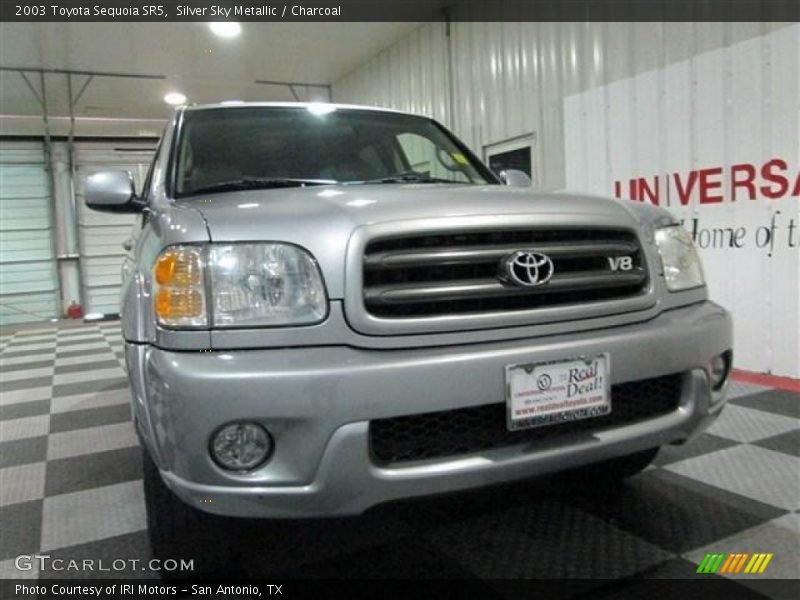 Silver Sky Metallic / Charcoal 2003 Toyota Sequoia SR5
