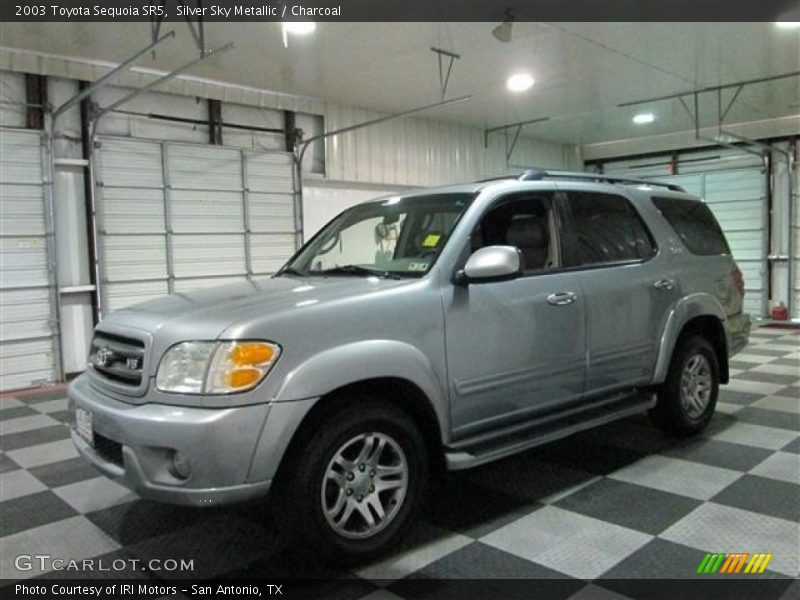 Silver Sky Metallic / Charcoal 2003 Toyota Sequoia SR5