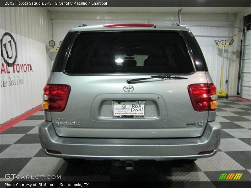 Silver Sky Metallic / Charcoal 2003 Toyota Sequoia SR5