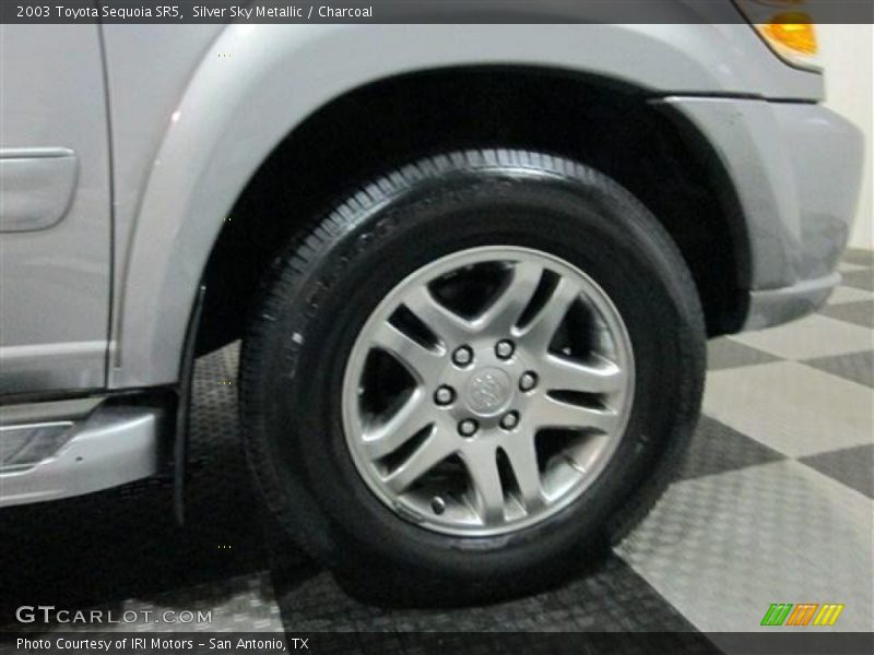 Silver Sky Metallic / Charcoal 2003 Toyota Sequoia SR5