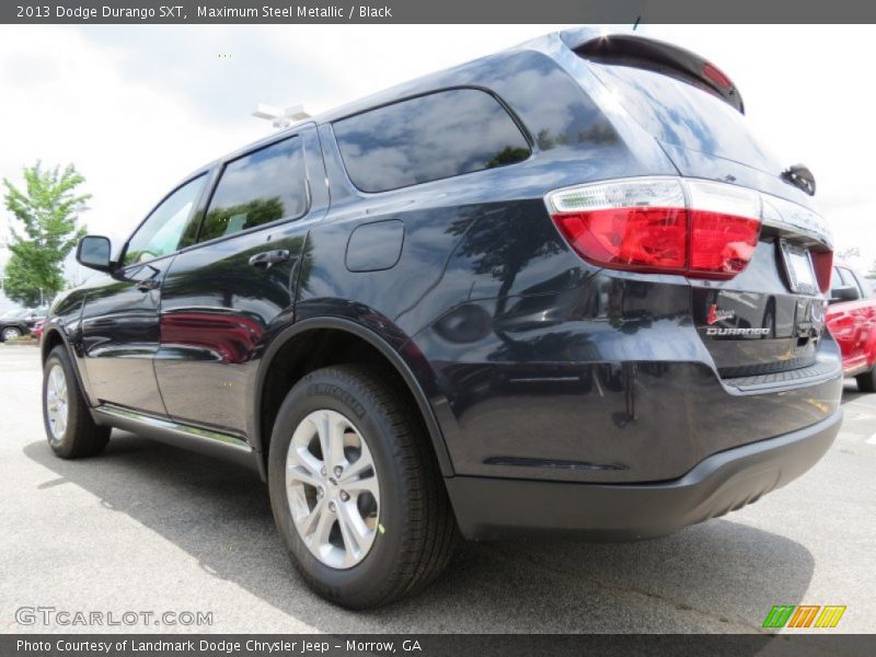 Maximum Steel Metallic / Black 2013 Dodge Durango SXT