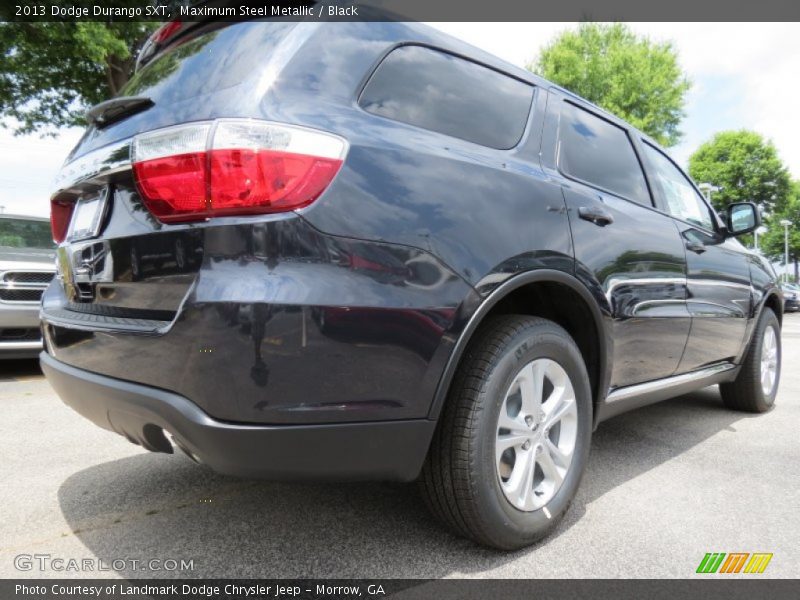 Maximum Steel Metallic / Black 2013 Dodge Durango SXT