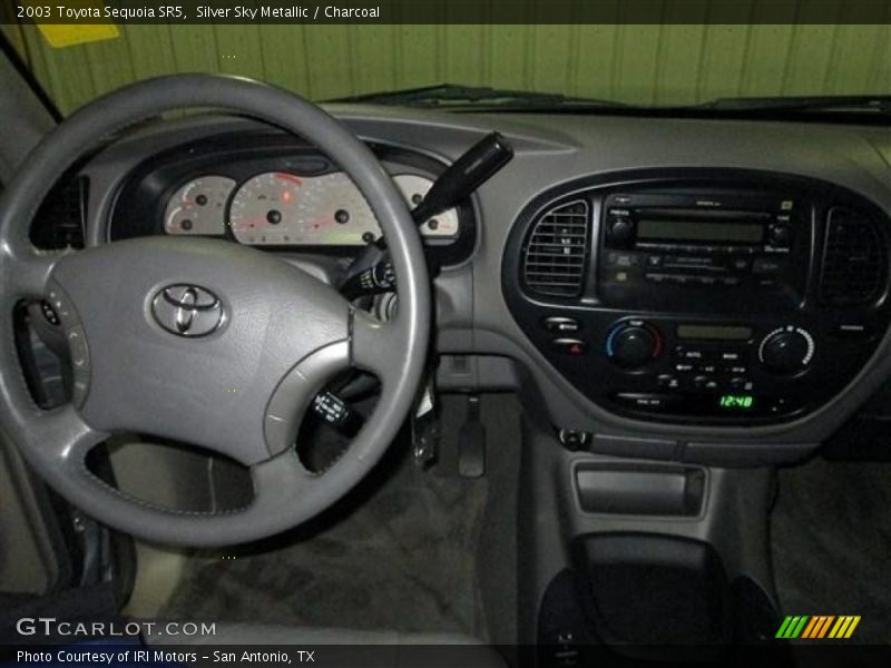 Silver Sky Metallic / Charcoal 2003 Toyota Sequoia SR5