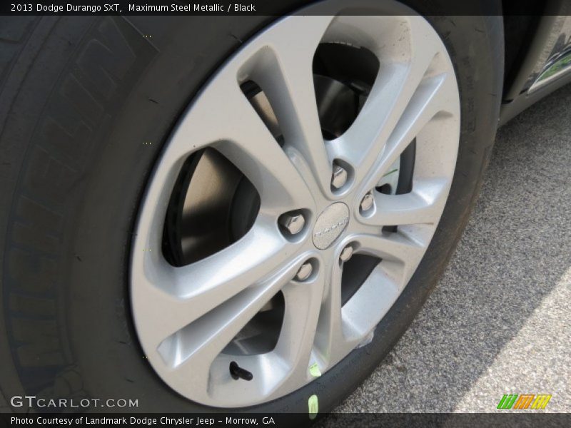 Maximum Steel Metallic / Black 2013 Dodge Durango SXT