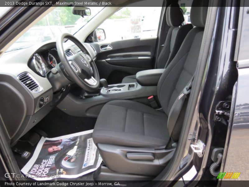 Maximum Steel Metallic / Black 2013 Dodge Durango SXT