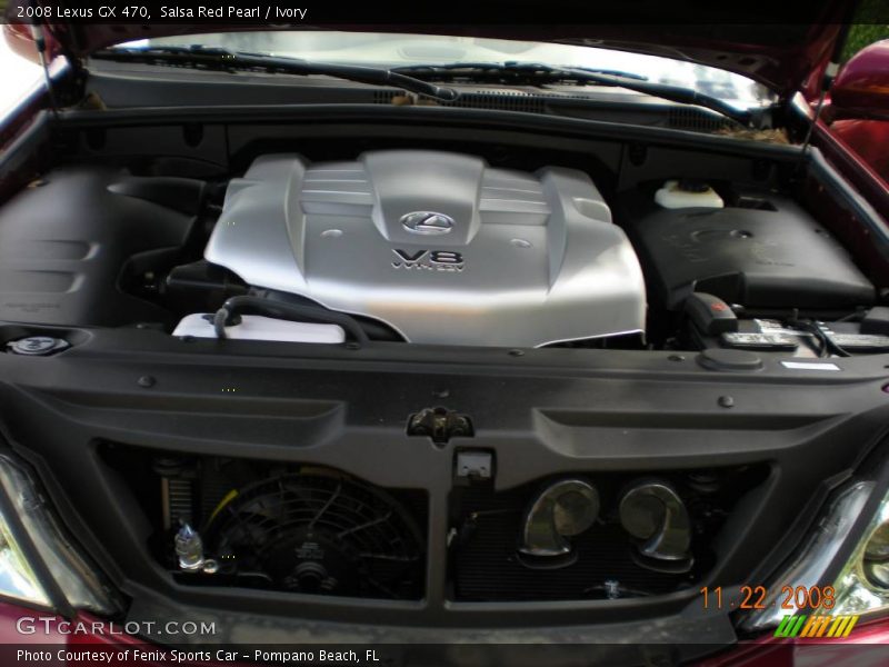 Salsa Red Pearl / Ivory 2008 Lexus GX 470