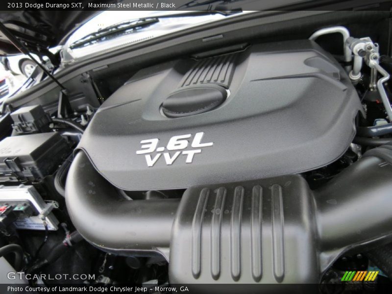 Maximum Steel Metallic / Black 2013 Dodge Durango SXT