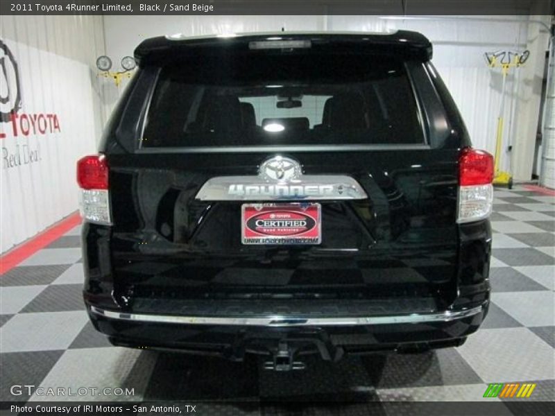 Black / Sand Beige 2011 Toyota 4Runner Limited