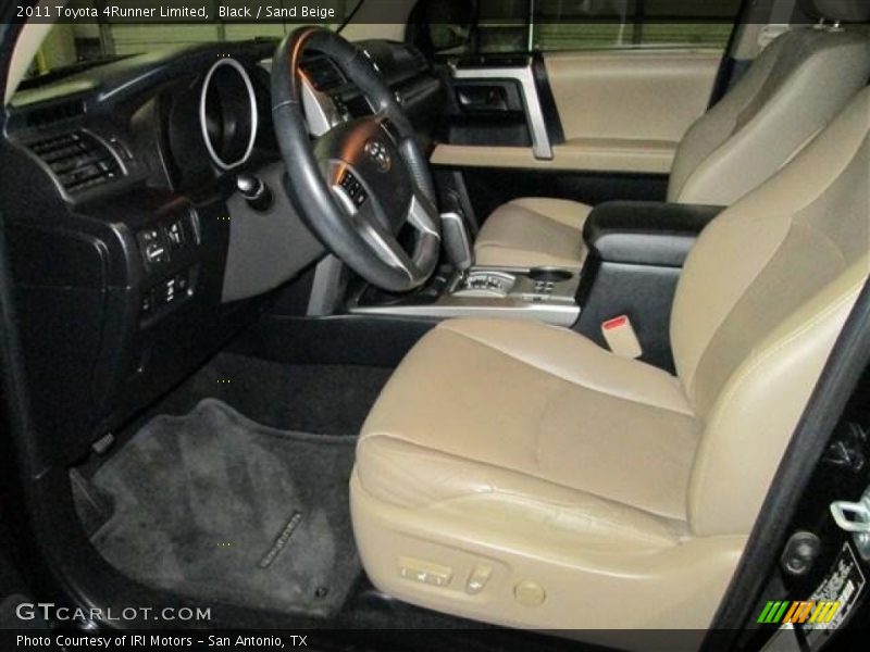 Black / Sand Beige 2011 Toyota 4Runner Limited