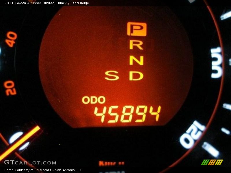 Black / Sand Beige 2011 Toyota 4Runner Limited