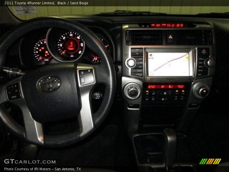 Black / Sand Beige 2011 Toyota 4Runner Limited