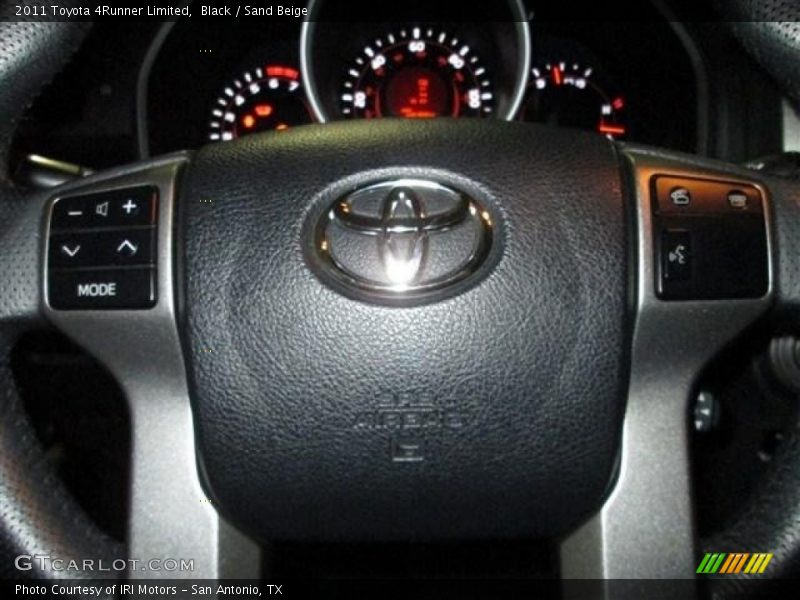 Black / Sand Beige 2011 Toyota 4Runner Limited