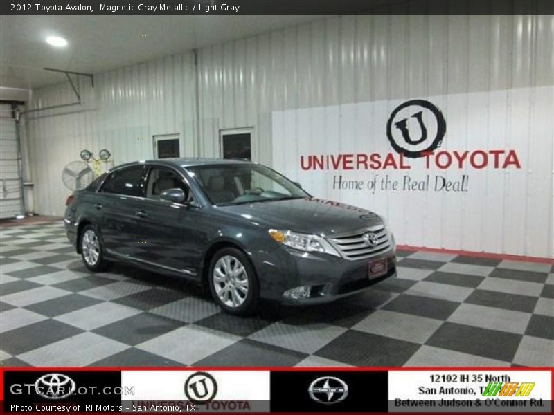 Magnetic Gray Metallic / Light Gray 2012 Toyota Avalon
