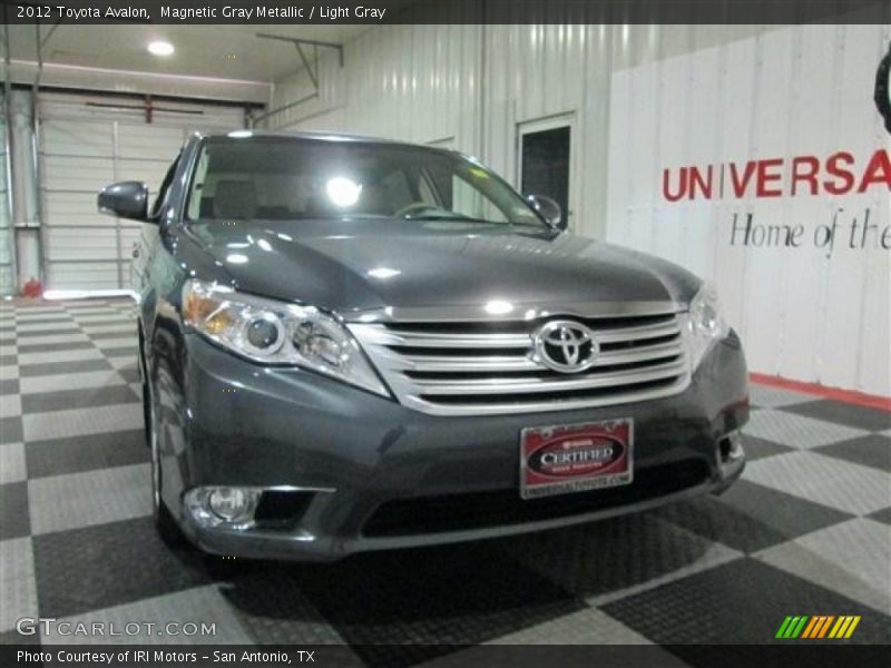 Magnetic Gray Metallic / Light Gray 2012 Toyota Avalon