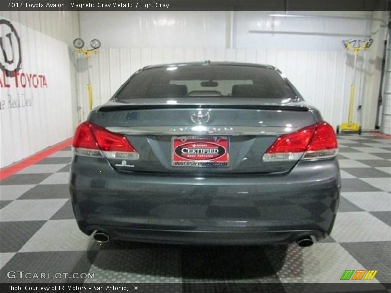 Magnetic Gray Metallic / Light Gray 2012 Toyota Avalon