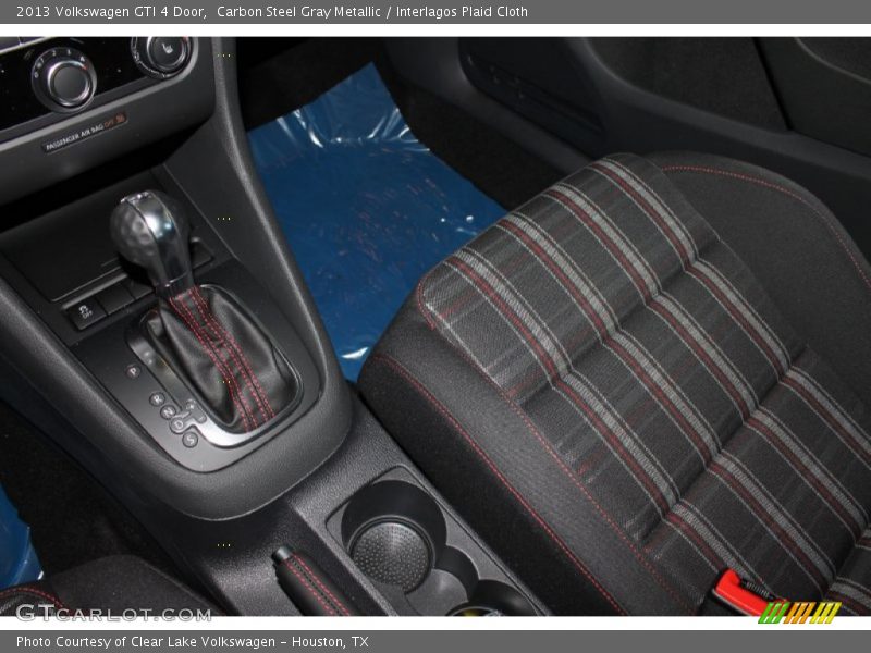 Carbon Steel Gray Metallic / Interlagos Plaid Cloth 2013 Volkswagen GTI 4 Door
