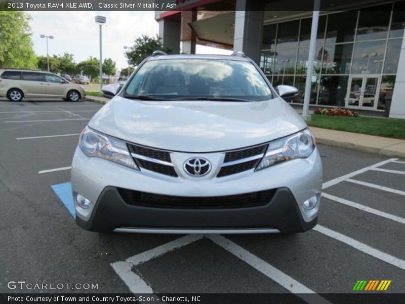 Classic Silver Metallic / Ash 2013 Toyota RAV4 XLE AWD