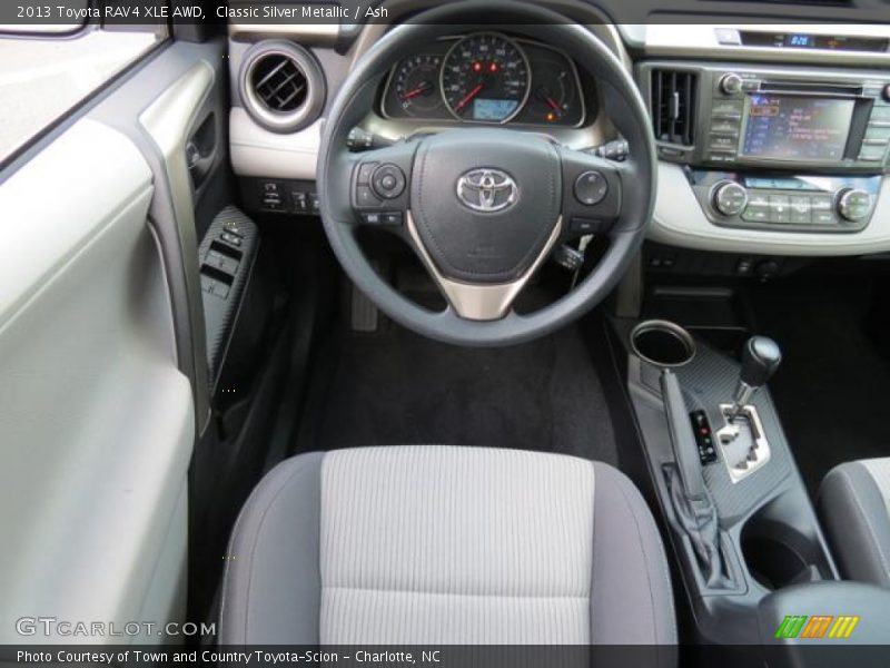 Classic Silver Metallic / Ash 2013 Toyota RAV4 XLE AWD