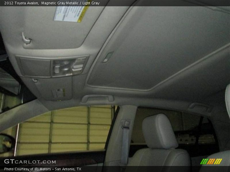 Magnetic Gray Metallic / Light Gray 2012 Toyota Avalon