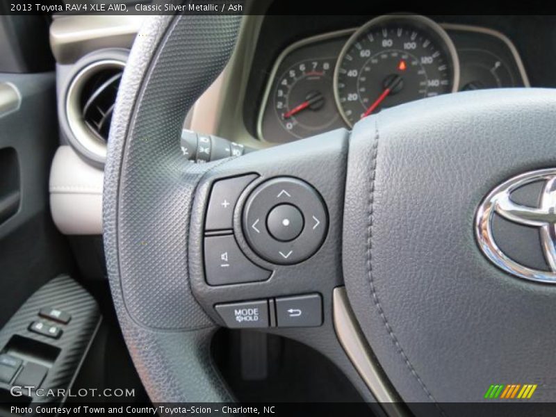 Controls of 2013 RAV4 XLE AWD