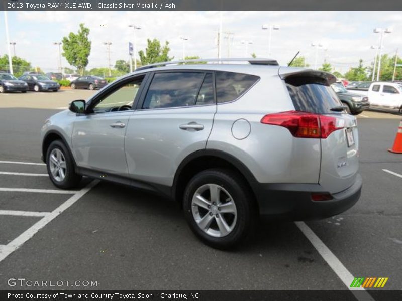 Classic Silver Metallic / Ash 2013 Toyota RAV4 XLE AWD