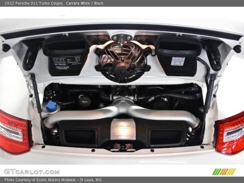  2012 911 Turbo Coupe Engine - 3.8 Liter Twin VTG Turbocharged DFI DOHC 24-Valve VarioCam Plus Flat 6 Cylinder