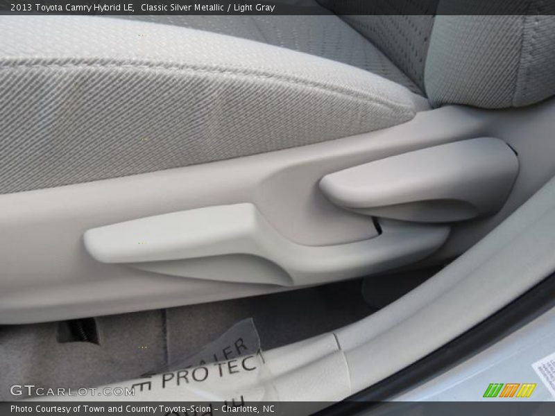 Classic Silver Metallic / Light Gray 2013 Toyota Camry Hybrid LE