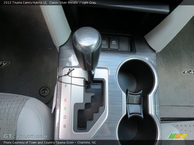 Classic Silver Metallic / Light Gray 2013 Toyota Camry Hybrid LE