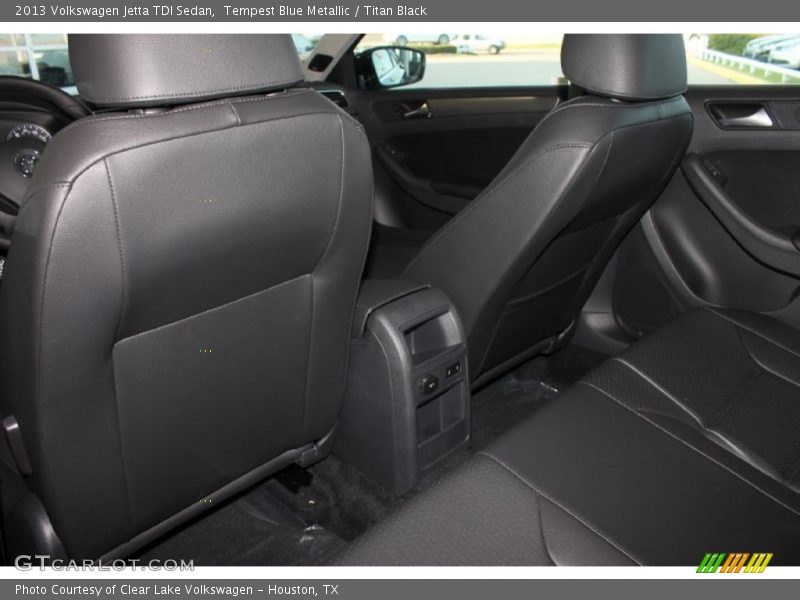 Tempest Blue Metallic / Titan Black 2013 Volkswagen Jetta TDI Sedan