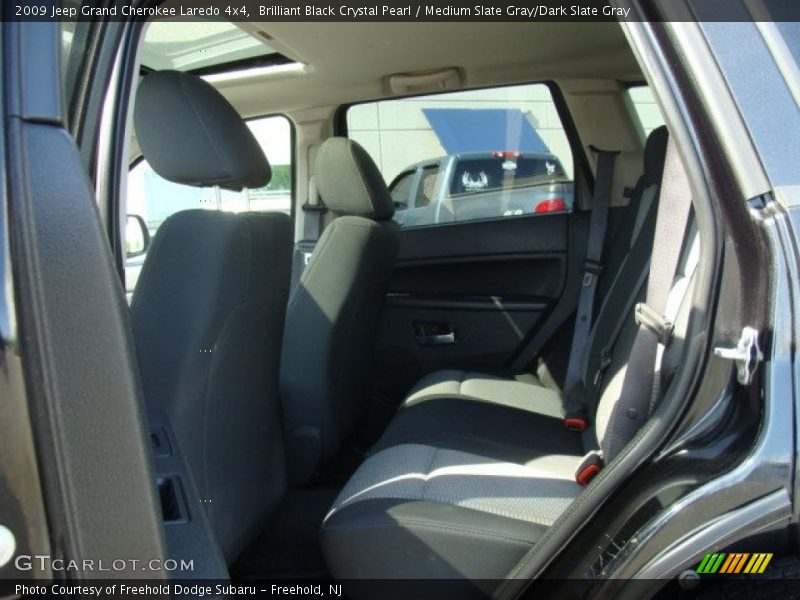 Brilliant Black Crystal Pearl / Medium Slate Gray/Dark Slate Gray 2009 Jeep Grand Cherokee Laredo 4x4