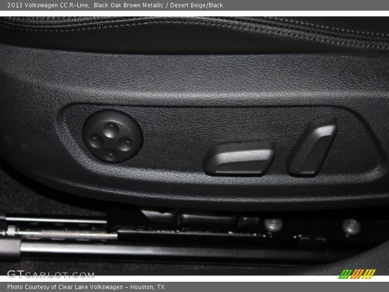 Black Oak Brown Metallic / Desert Beige/Black 2013 Volkswagen CC R-Line