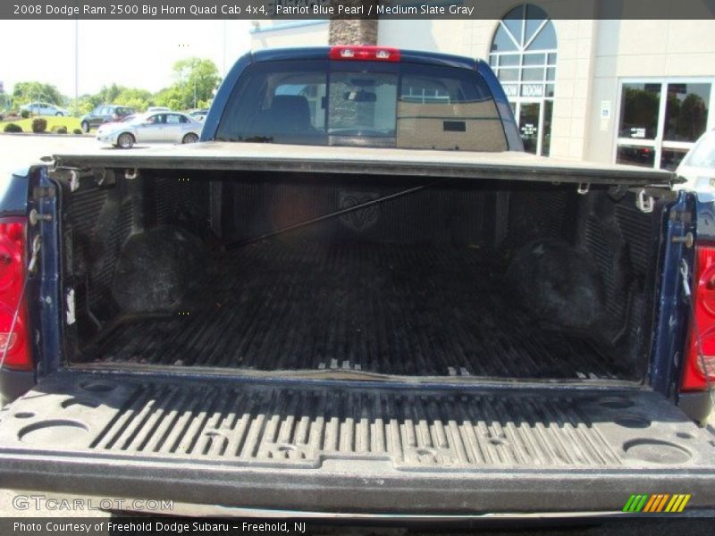 Patriot Blue Pearl / Medium Slate Gray 2008 Dodge Ram 2500 Big Horn Quad Cab 4x4