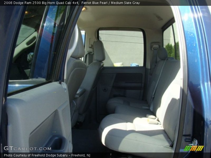 Patriot Blue Pearl / Medium Slate Gray 2008 Dodge Ram 2500 Big Horn Quad Cab 4x4