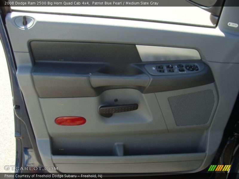 Patriot Blue Pearl / Medium Slate Gray 2008 Dodge Ram 2500 Big Horn Quad Cab 4x4