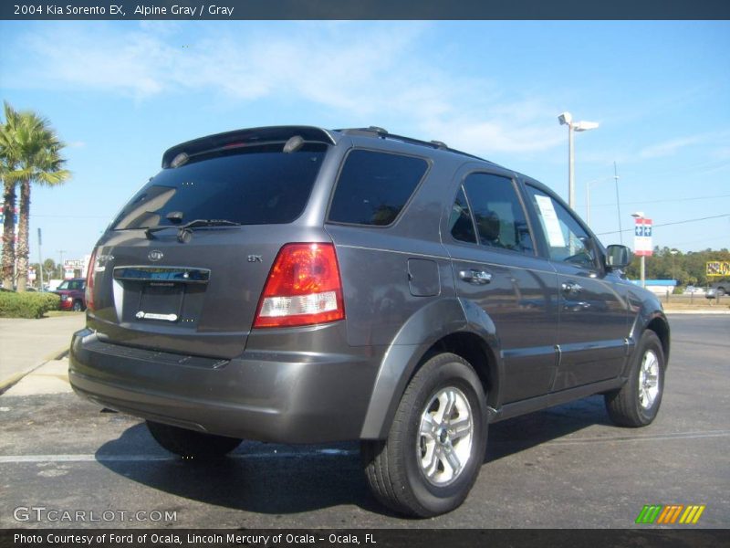 Alpine Gray / Gray 2004 Kia Sorento EX