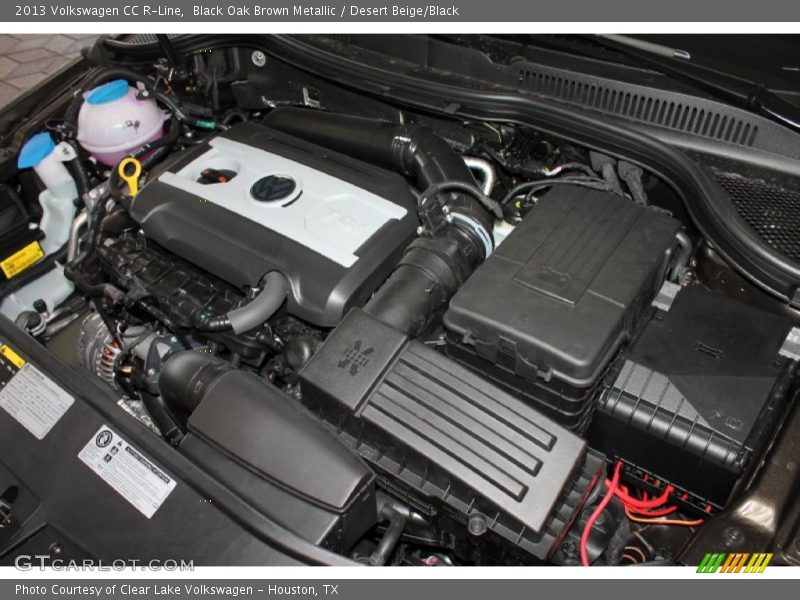 Black Oak Brown Metallic / Desert Beige/Black 2013 Volkswagen CC R-Line