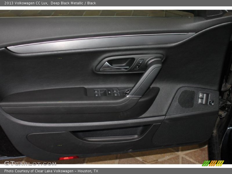 Deep Black Metallic / Black 2013 Volkswagen CC Lux