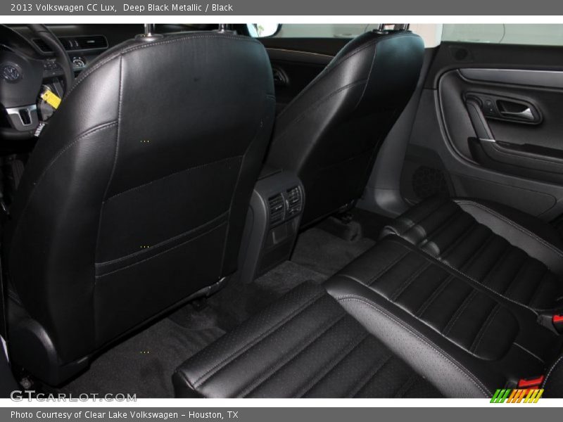 Deep Black Metallic / Black 2013 Volkswagen CC Lux