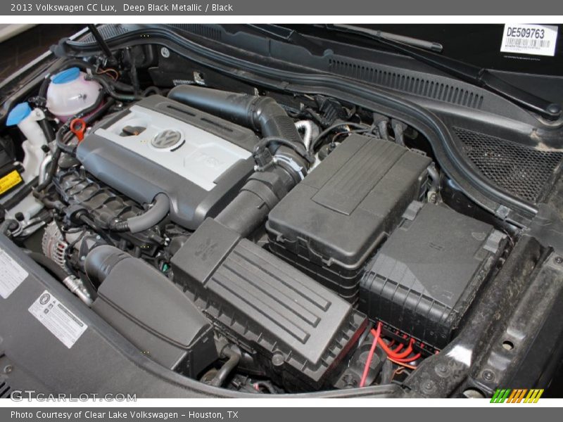 Deep Black Metallic / Black 2013 Volkswagen CC Lux