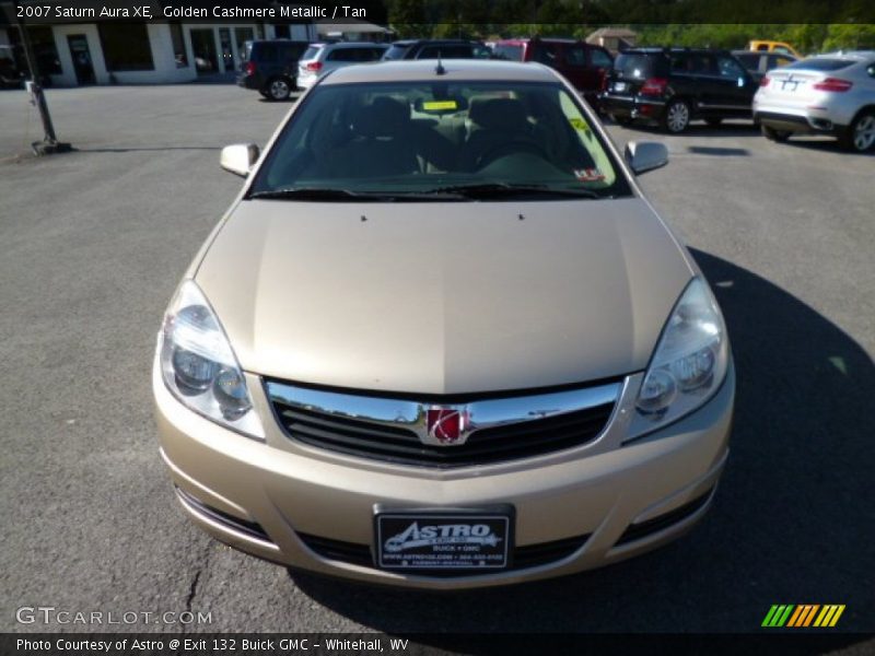 Golden Cashmere Metallic / Tan 2007 Saturn Aura XE