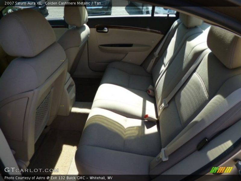 Golden Cashmere Metallic / Tan 2007 Saturn Aura XE
