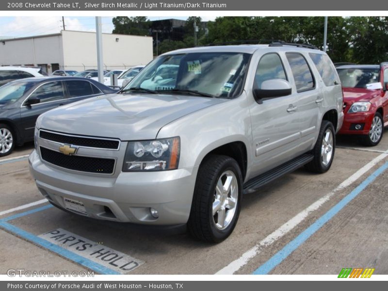 Silver Birch Metallic / Light Titanium/Dark Titanium 2008 Chevrolet Tahoe LT