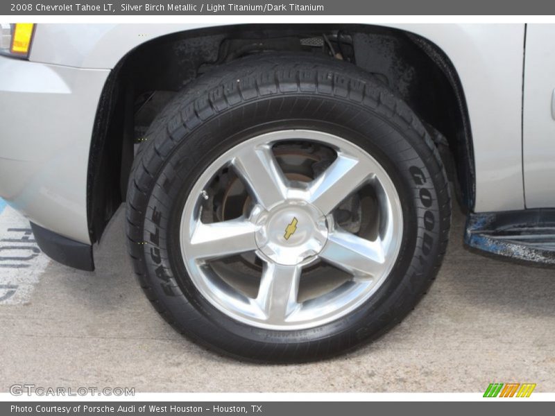 Silver Birch Metallic / Light Titanium/Dark Titanium 2008 Chevrolet Tahoe LT