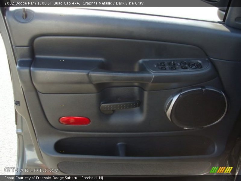 Graphite Metallic / Dark Slate Gray 2002 Dodge Ram 1500 ST Quad Cab 4x4