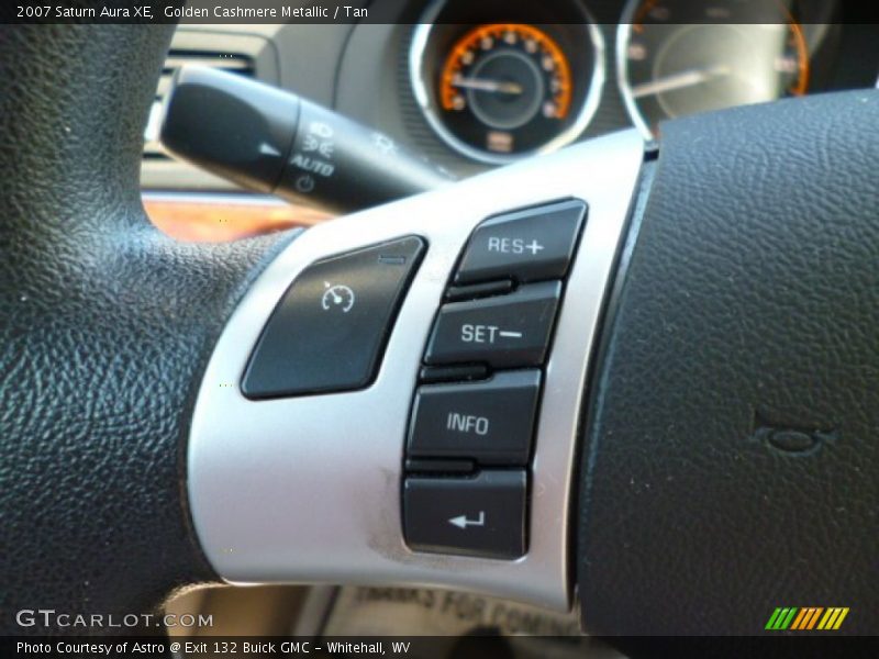 Golden Cashmere Metallic / Tan 2007 Saturn Aura XE
