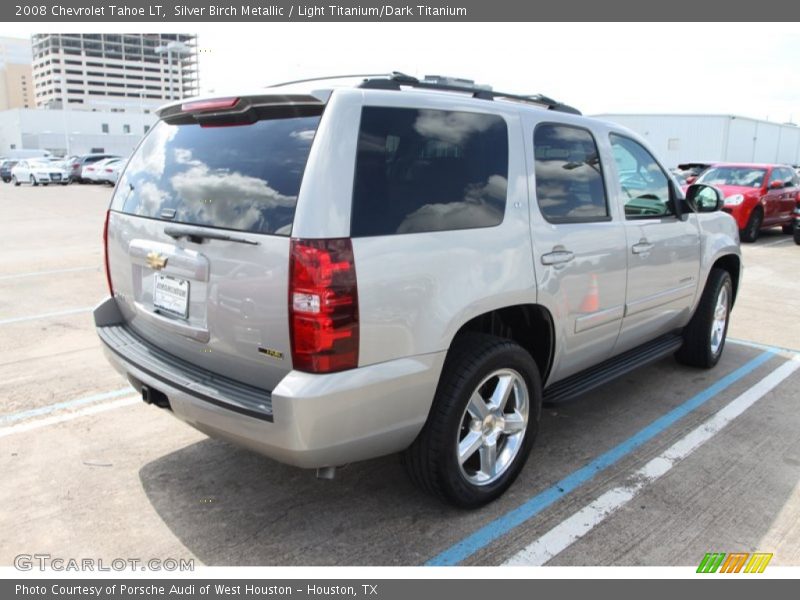 Silver Birch Metallic / Light Titanium/Dark Titanium 2008 Chevrolet Tahoe LT