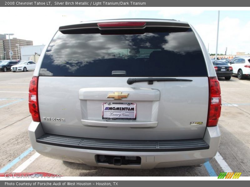 Silver Birch Metallic / Light Titanium/Dark Titanium 2008 Chevrolet Tahoe LT