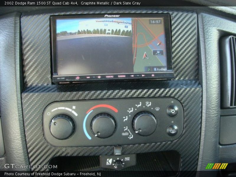 Graphite Metallic / Dark Slate Gray 2002 Dodge Ram 1500 ST Quad Cab 4x4